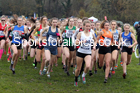 Womens under-17s and under-20s, 2019 European Cross Country Trials and British Cross Challenge, Sefton Park, Liverpool.  Photo: David T. Hewitson/Sports for All Pics